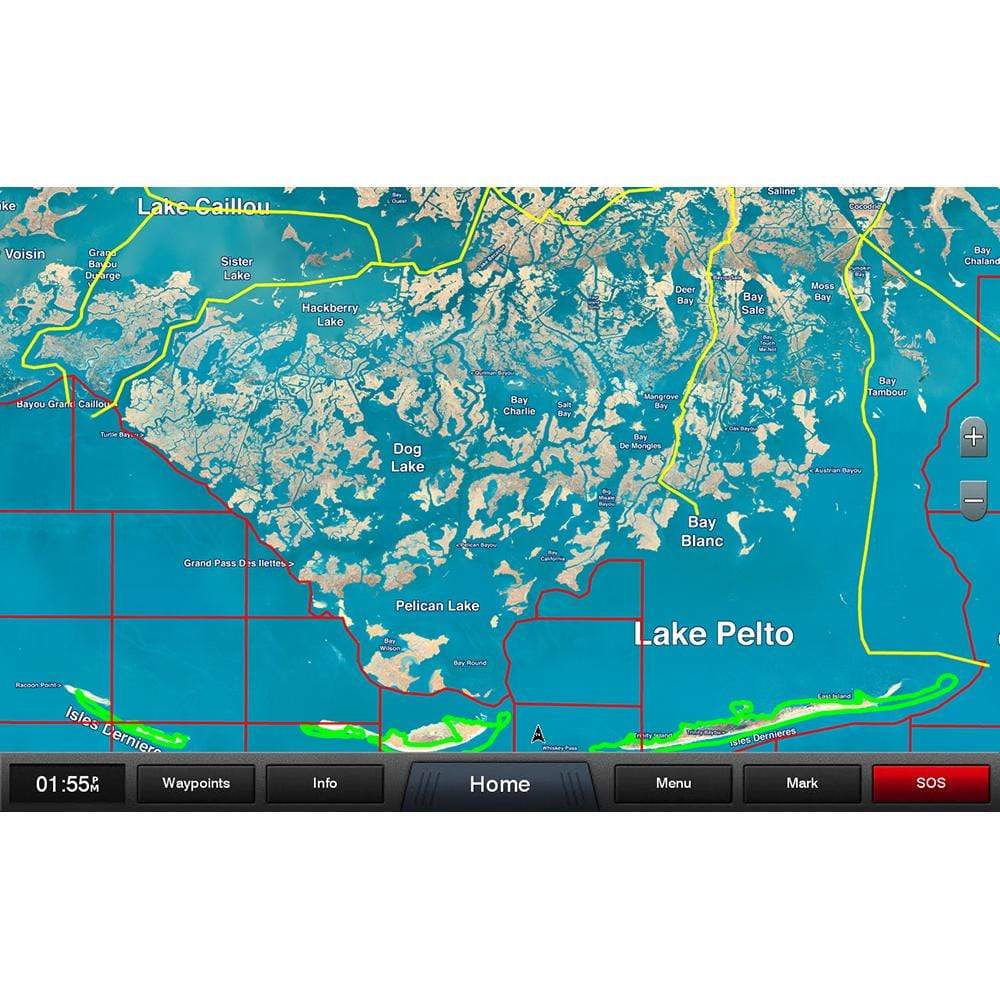 Garmin Qualifies for Free Shipping Garmin Standard Mapping Louisiana Central Premium #010-C1169-00