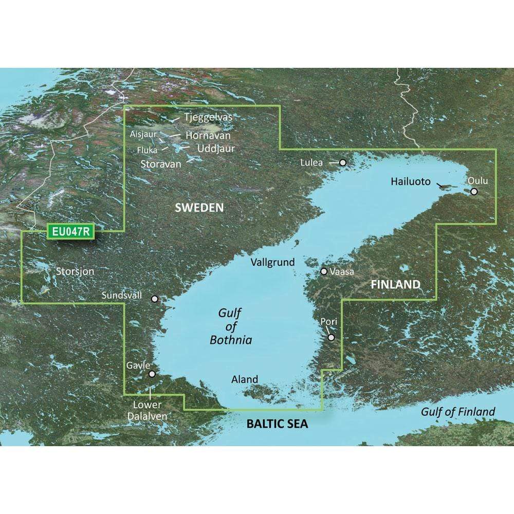 Garmin Qualifies for Free Shipping Garmin VEU047R Gulf of Bothnia Kalix to Grisslehamn SD #010-C0783-00