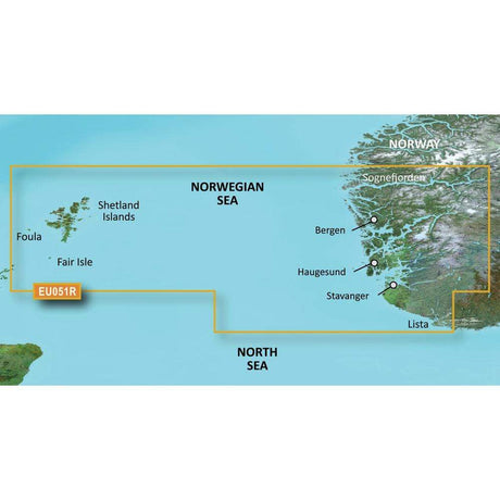 Garmin Qualifies for Free Shipping Garmin VEU051R Lista Sognefjorden SD Card #010-C0787-00