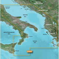 Garmin Qualifies for Free Shipping Garmin VEU453S Adriatic Sea South Coast SD Card #010-C0797-00