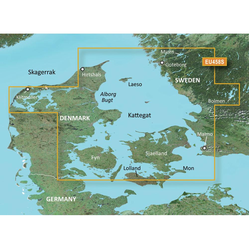 Garmin Qualifies for Free Shipping Garmin VEU458S Goteborg to Fyn SD Card #010-C0802-00