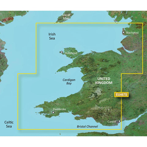 Garmin Qualifies for Free Shipping Garmin VEU467S Blackpool to Cardiff SD Card #010-C0811-00