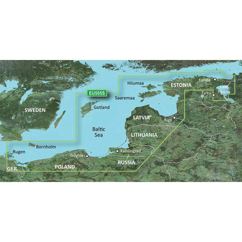Garmin Qualifies for Free Shipping Garmin VEU505S Baltic Sea East Coast SD Card #010-C0849-00