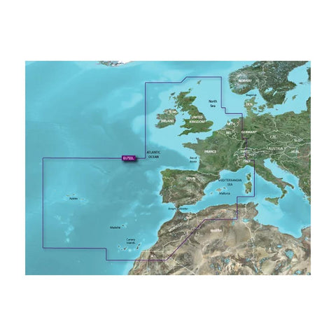 Garmin Qualifies for Free Shipping Garmin Veu722l Europe Atlantic Coast Bluechart G3 Vision #010-C1156-00