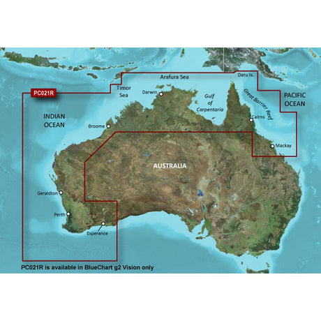 Garmin Qualifies for Free Shipping Garmin VPC021R Mackay NW to Esperance SD Card #010-C0754-00