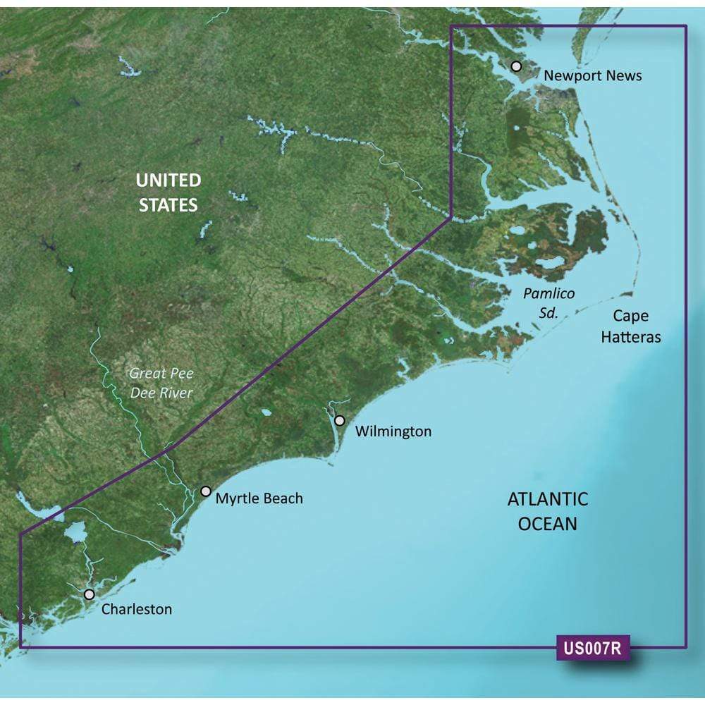Garmin Qualifies for Free Shipping Garmin VUS007R Norfolk-Charleston SD Card #010-C0708-00