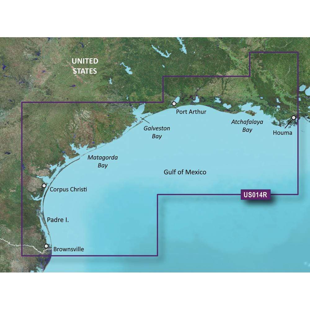 Garmin Qualifies for Free Shipping Garmin VUS014R Morgan City to Brownsville SD Card #010-C0715-00