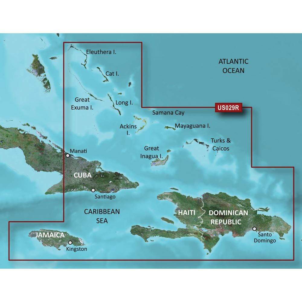 Garmin Qualifies for Free Shipping Garmin VUS029R Southern Bahamas SD Card #010-C0730-00
