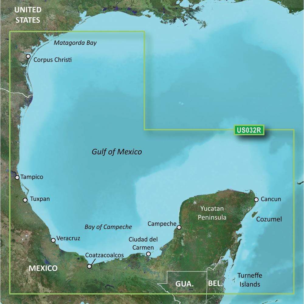 Garmin Qualifies for Free Shipping Garmin VUS032R Southern Gulf of Mexico SD Card #010-C0733-00
