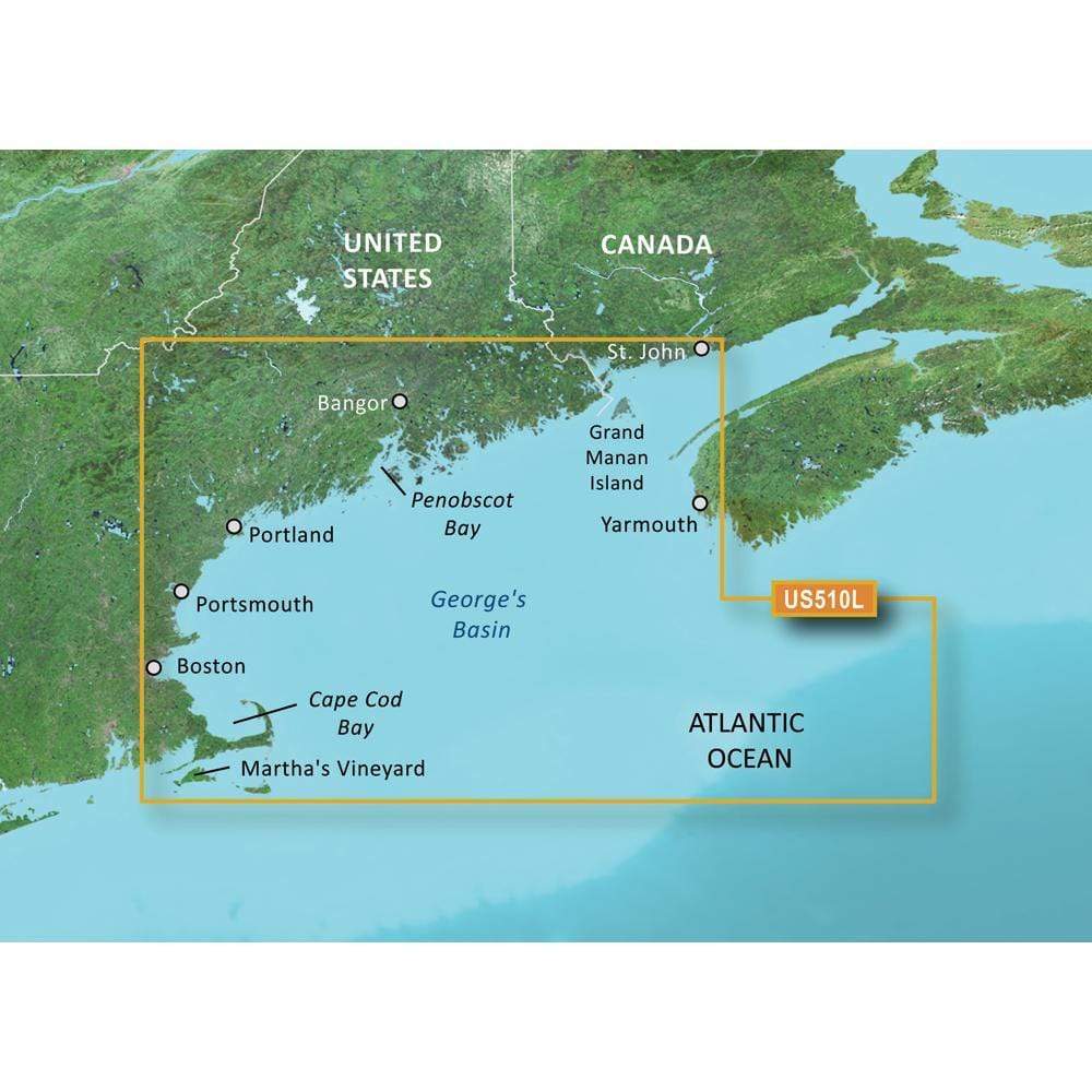 Garmin Qualifies for Free Shipping Garmin VUS510L St John Cape Cod SD Card #010-C0739-00