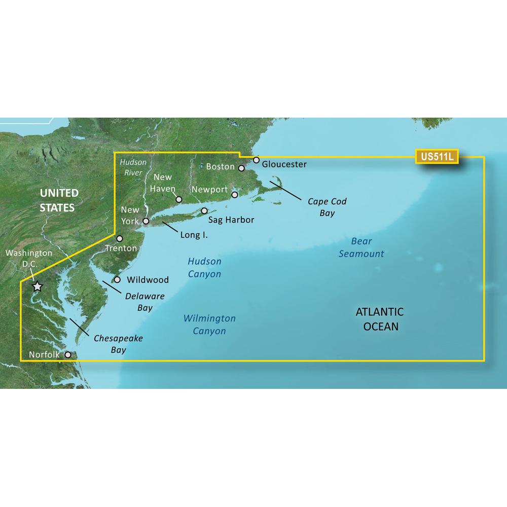 Garmin Qualifies for Free Shipping Garmin VUS511L Boston Atlantic City SD Card #010-C0740-00