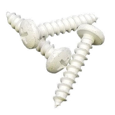 Gatorbak Qualifies for Free Shipping Gatorbak Wood Hardware Kit #10 Stainless Steel Phillips Head Screw White Pack of 20 #WHK-20-W