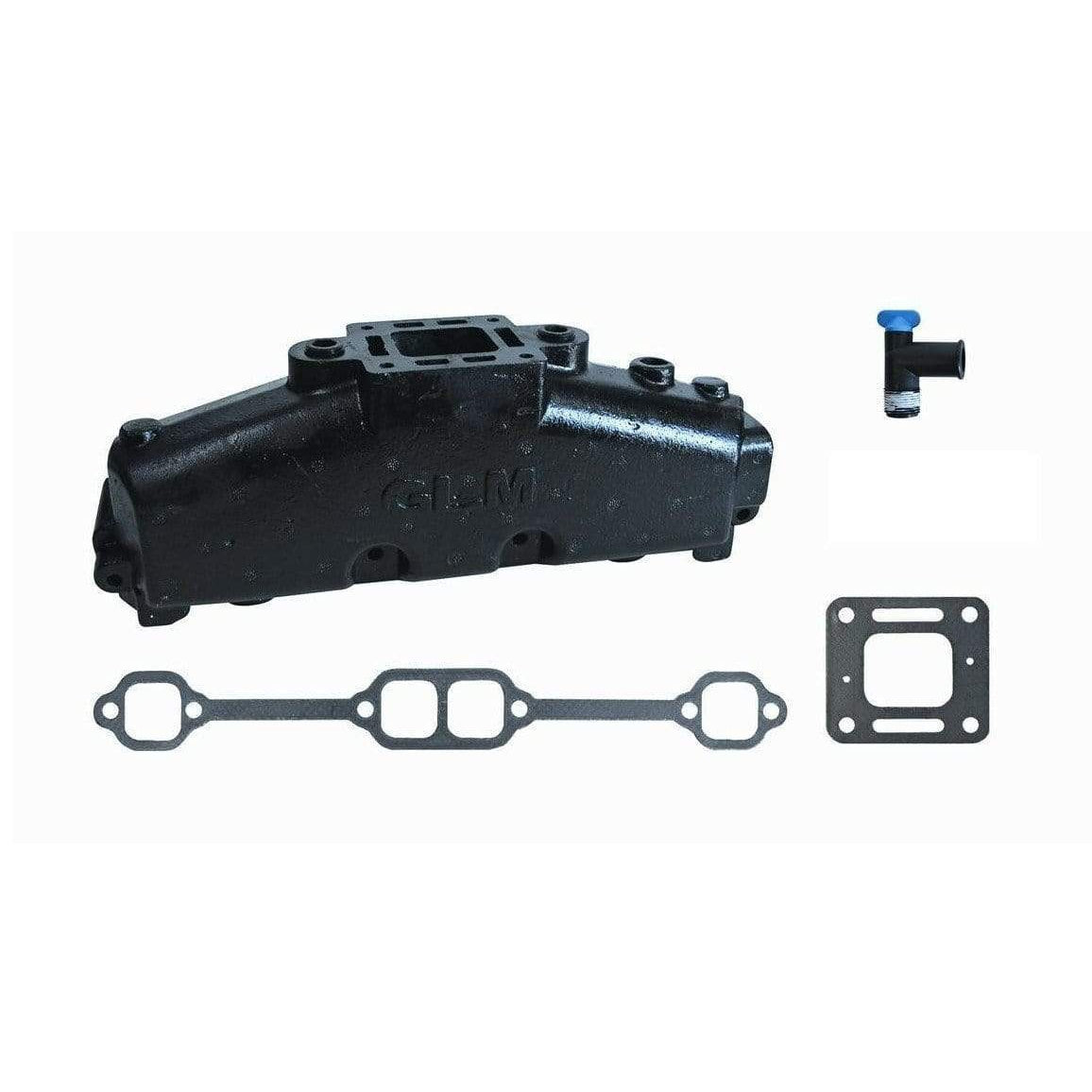 GLM Products Not Qualified for Free Shipping GLM GM 305/350 MerCruiser Center Riser Exhaust Manifold #51230