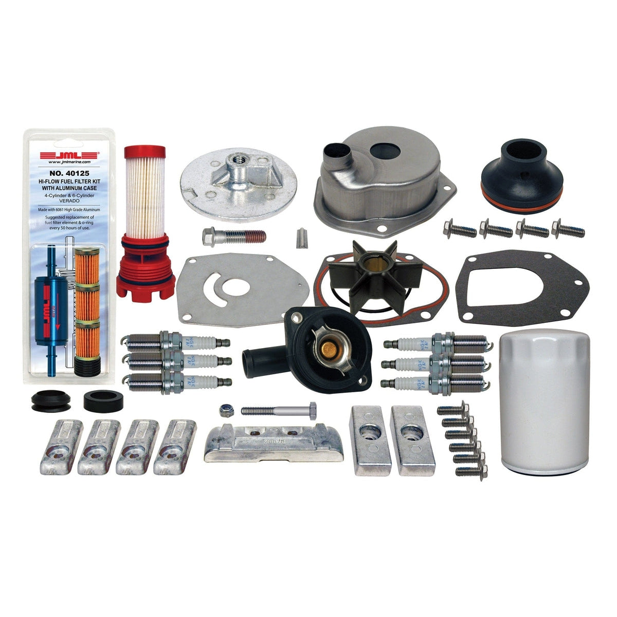 GLM Products Qualifies for Free Shipping GLM Maintenance Kit Mercury 200-300 HP 6-Cyl 4-Stroke Verado #29630