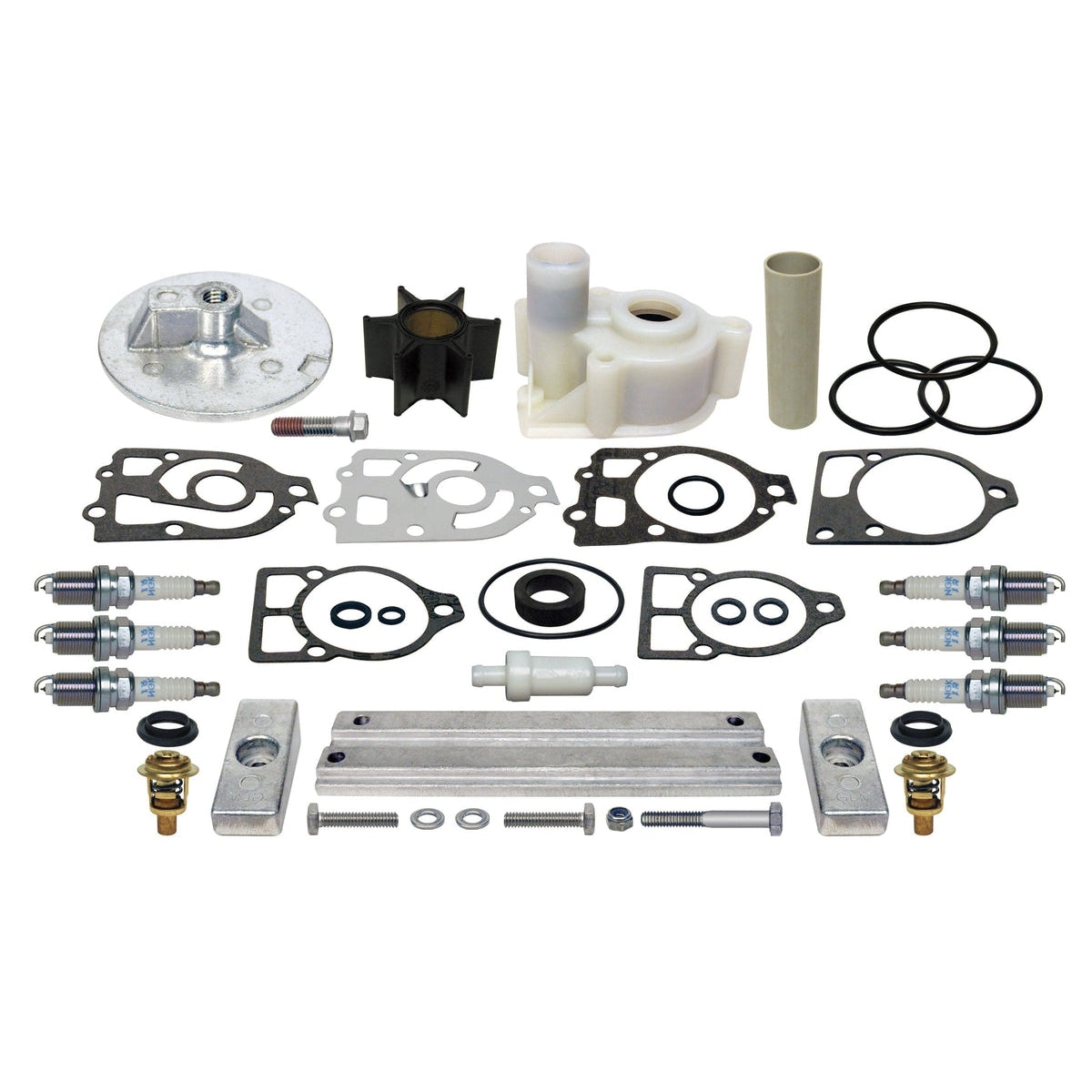 GLM Products Qualifies for Free Shipping GLM Maintenance Kit Mercury V6 Optimax 2.5l 2-Stroke Non-Pro Models #29510