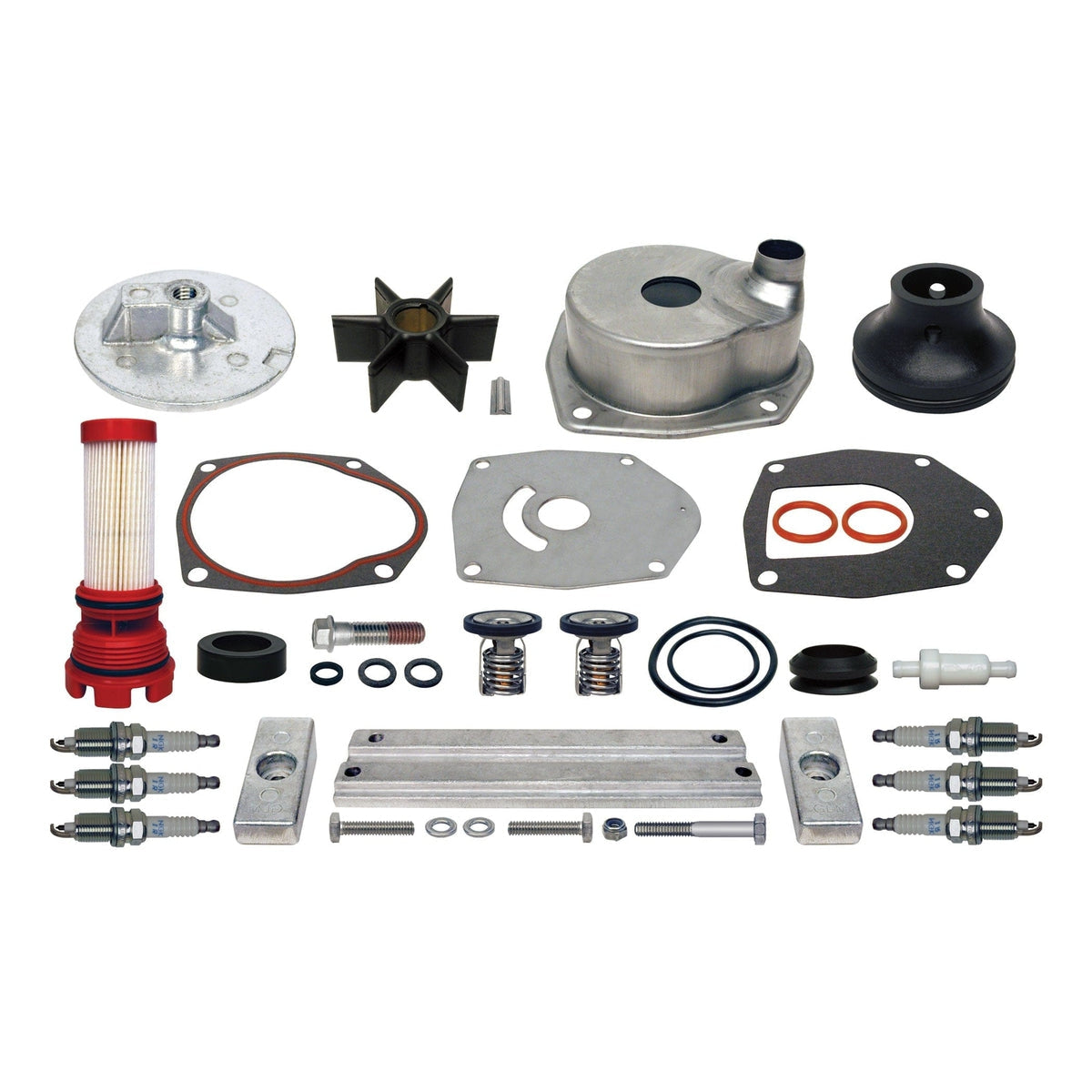 GLM Products Qualifies for Free Shipping GLM Maintenance Kit Mercury V6 Optimax 3.0l 2-Stroke Non-Pro Models #29520