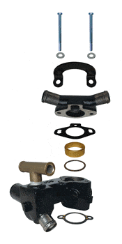 GLM Products Not Qualified for Free Shipping GLM Products Thermostat Housing Assembly Kit #13231