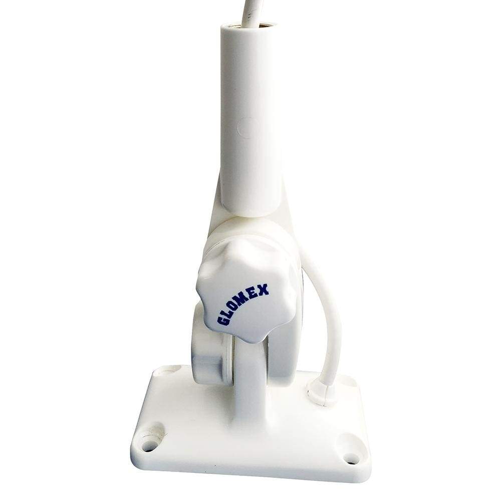 Glomex Marine Antennas Qualifies for Free Shipping Glomex 4-Way Nylon Ratchet Mount with Knobs and Cable #RA135FME
