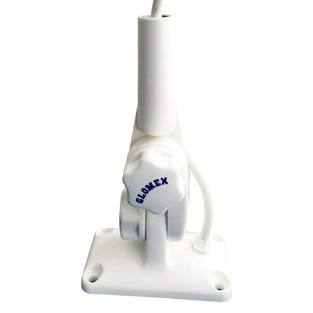 Glomex Marine Antennas Qualifies for Free Shipping Glomex 4-Way Nylon Ratchet Mount with Knobs and Cable #RA135FME