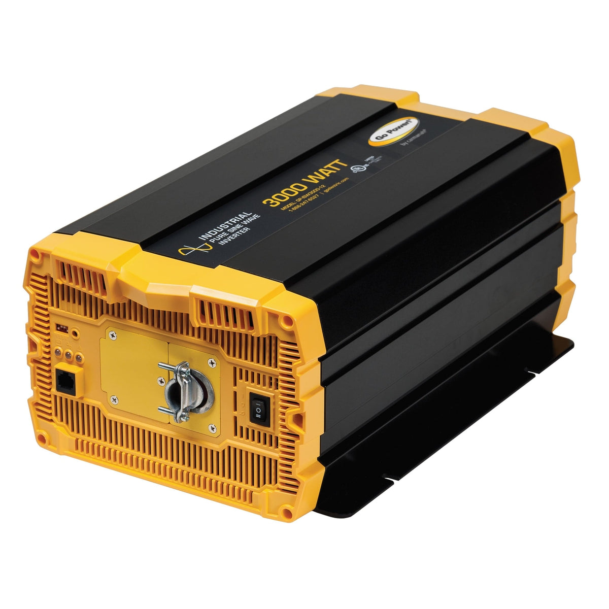 Go Power! Qualifies for Free Shipping Go Power! Industrial Pure Sine Wave Inverter 3000w Hardwire Outlets #GP-ISW3000-12