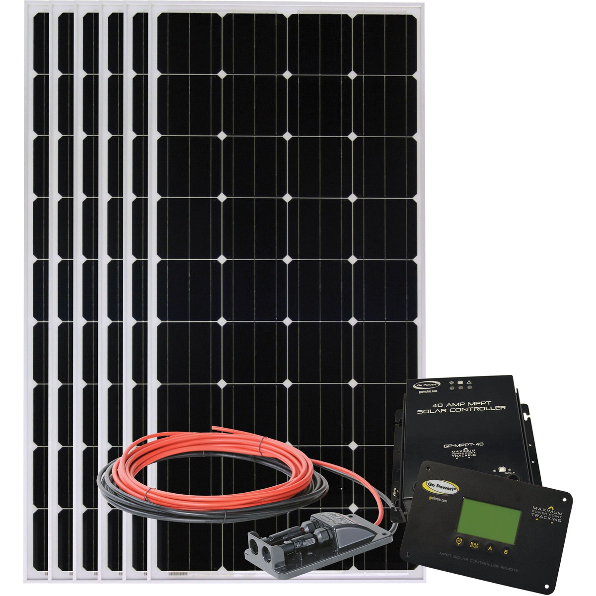 Go Power! Not Qualified for Free Shipping Go Power! Solar AE-6KIT 1140w #82961