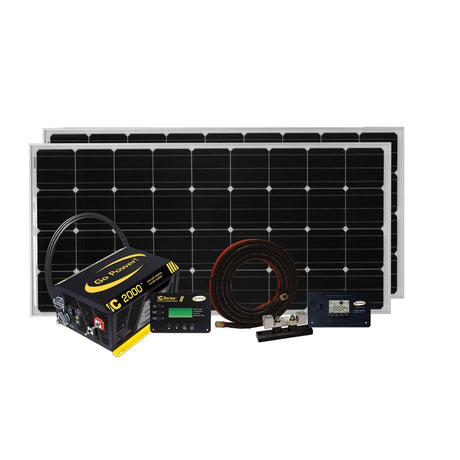 Go Power! Not Qualified for Free Shipping Go Power! Solar Elite 380w Solar System #82847