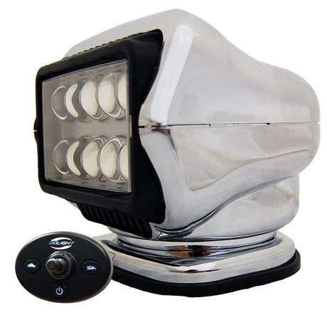 Golight Qualifies for Free Shipping Golight LED Stryker Wired Dash Remote Chrome #30264