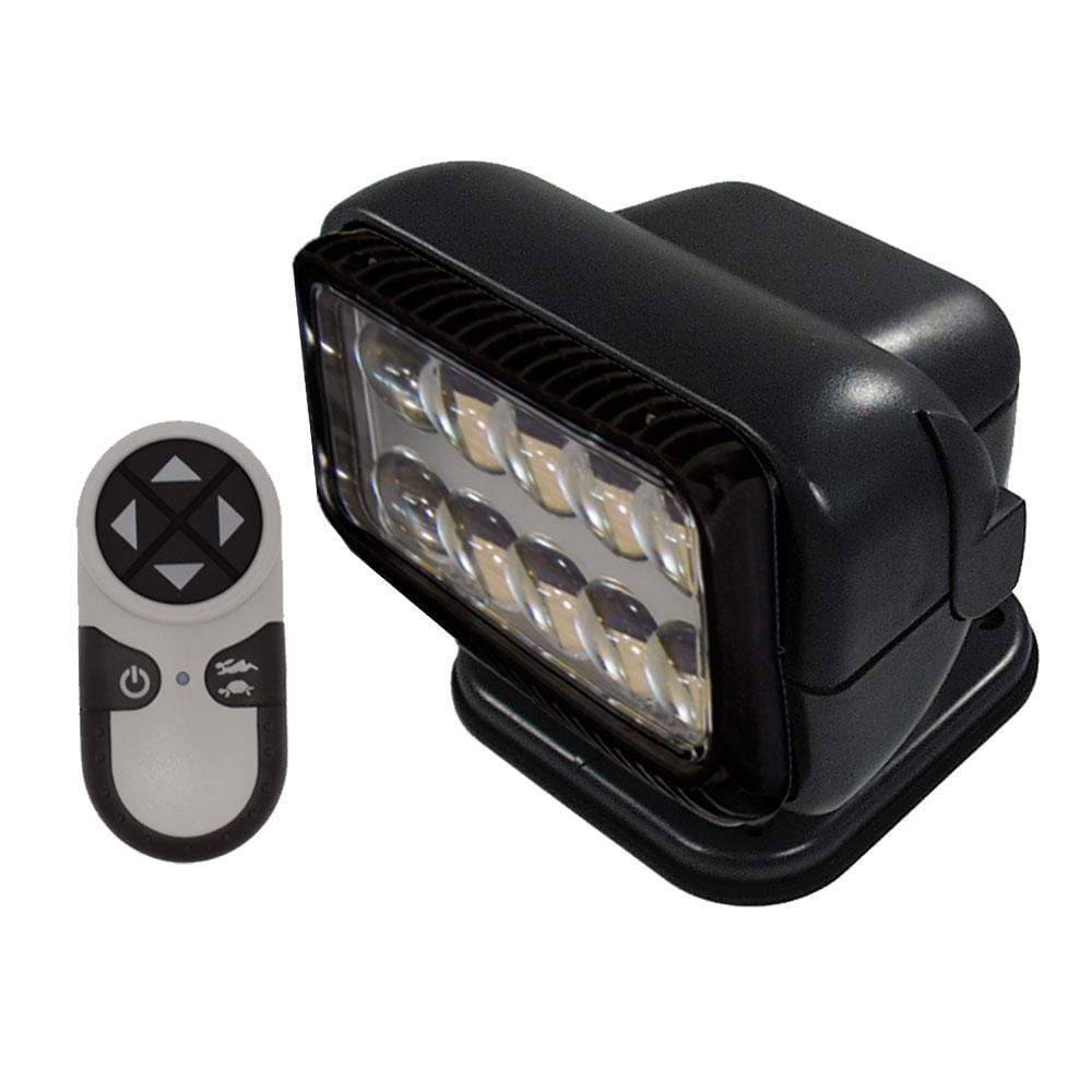 Golight Qualifies for Free Shipping Golight Permanent Radioray LED with Wireless Remote Black #20514