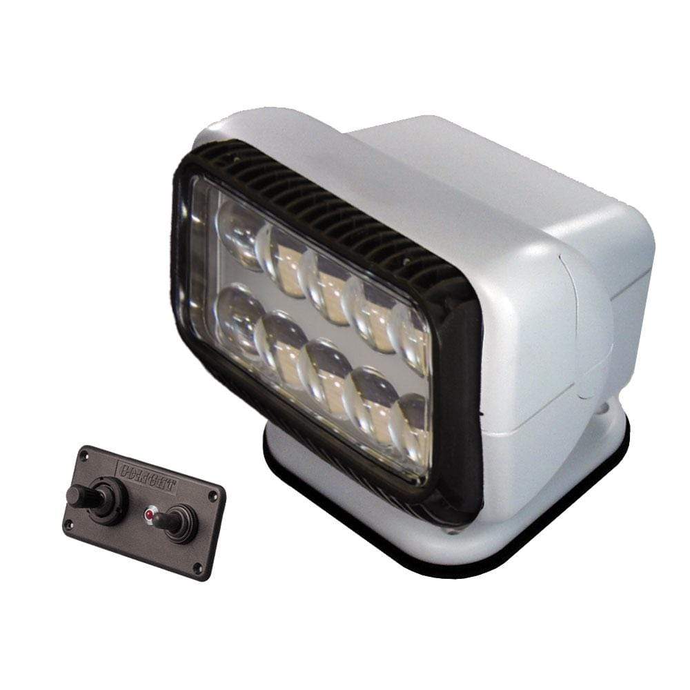 Golight Qualifies for Free Shipping Golight Permanent Radioray LED WithDash Mount Remote White #20204