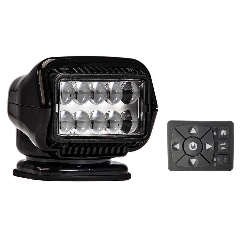 Golight Qualifies for Free Shipping Golight Stryker ST Series Permanent Mount Black 12v LED #30214ST