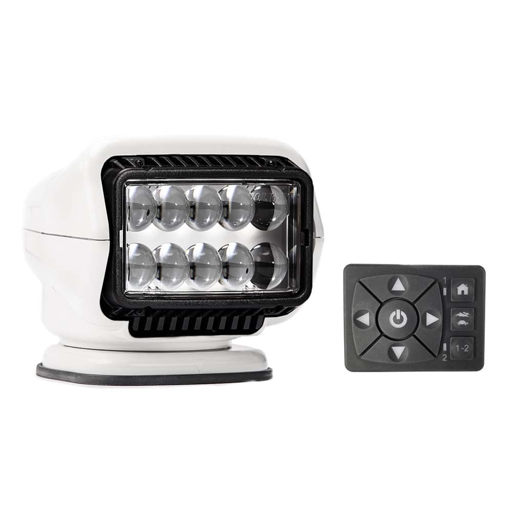 Golight Qualifies for Free Shipping Golight Stryker ST Series Permanent Mount White 12v LED #30204ST