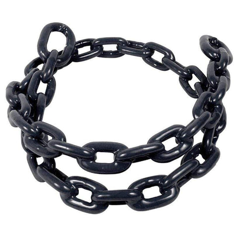 Greenfield Products Qualifies for Free Shipping Greenfield Products Black Vinyl Coated Chain 1/4" x 4' Black 2115-BLK
