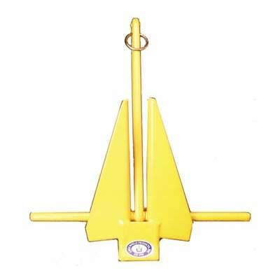 Greenfield Products Qualifies for Free Shipping Greenfield Products Fluke 6 lb Yellow Slip Ring Anchor #669-6YEL