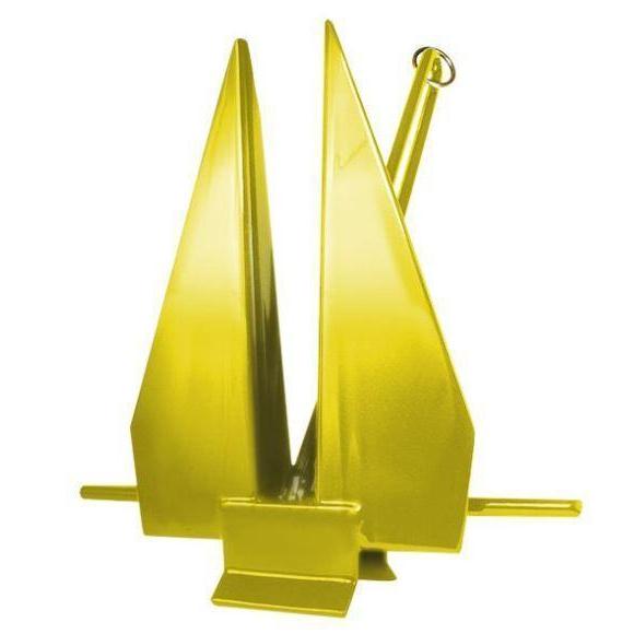 Greenfield Products Qualifies for Free Shipping Greenfield Products Fluke 8 lb Yellow Slip Ring Anchor #669-11YEL