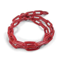Greenfield Products Qualifies for Free Shipping Greenfield Products Red Vinyl Coated Chain 1/4