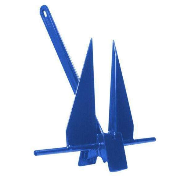 Greenfield Products Qualifies for Free Shipping Greenfield Products Yachting Anchor 13 lb Blue #GPI-13BLUE