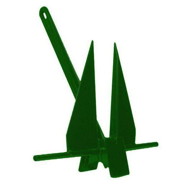 Greenfield Products Yachting Anchor 13 lb Forest Green #GPI-13FGRN