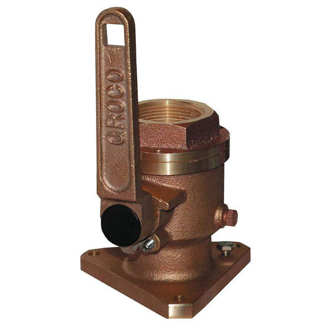 GROCO Qualifies for Free Shipping GROCO 1-1/2" Flanged Full Flow Seacock #BV-1500