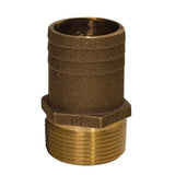 GROCO Qualifies for Free Shipping GROCO 1-1/2" NPT x 1 3/4" ID Hose Barb Straight Fitting #FF-1500