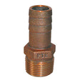 GROCO Qualifies for Free Shipping GROCO 1-1/4" NPT x 1-1/4" ID Hose Barb Straight Fitting #PTH-1250