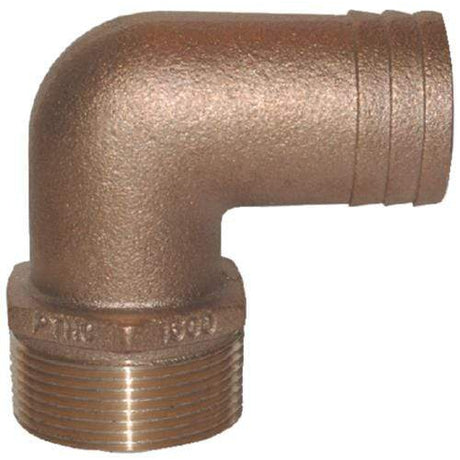 GROCO Qualifies for Free Shipping GROCO 2-1/2" NPT 90-Degree Fitting x 2-1/2" Hose #PTHC-2500