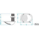 GROCO Qualifies for Free Shipping GROCO 3/4" Scoop Thru-Hull Bronze #STH-750-W