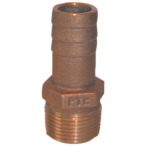 GROCO Qualifies for Free Shipping GROCO 3" NPT x 3" Barb Bronze #PTH-3000