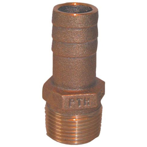 GROCO Qualifies for Free Shipping GROCO 3" NPT x 3" Barb Bronze #PTH-3000