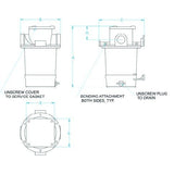 GROCO Qualifies for Free Shipping GROCO 3" Strainer #304 SS Basket #ARG-3000-S