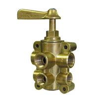 GROCO Qualifies for Free Shipping GROCO 6-Port Fuel Valve 1/2