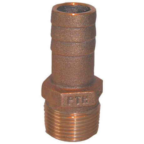 GROCO Qualifies for Free Shipping GROCO Bronze Pipe to Hose Fitting 2-1/2" NPT x 2-1/2" Barb #PTH-2500