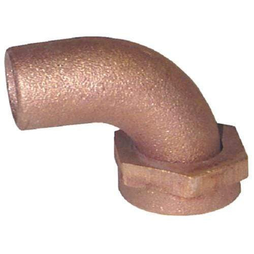 GROCO Qualifies for Free Shipping GROCO Bronze Tail Piece 90-Degree NPS Thread Fitting #TPC-1000
