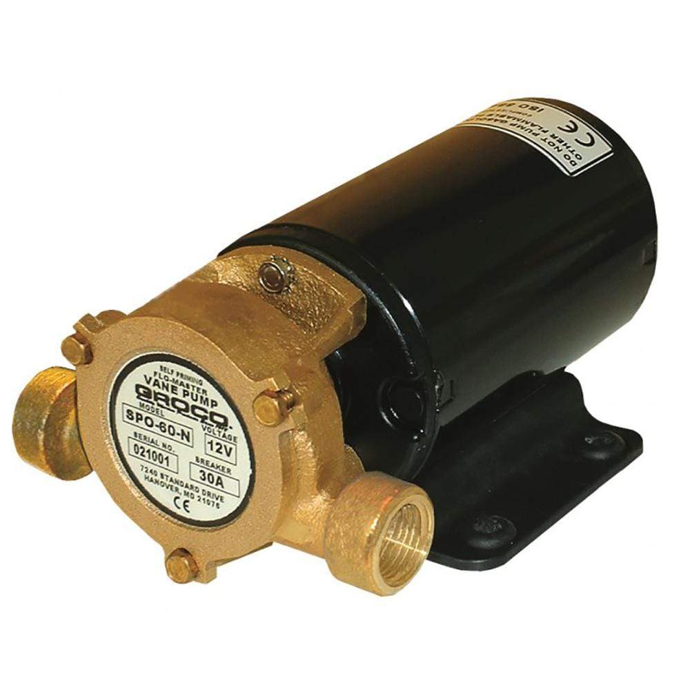 GROCO Qualifies for Free Shipping GROCO HD Vane Pump 24v Non Reversing #SPO-60-N 24V
