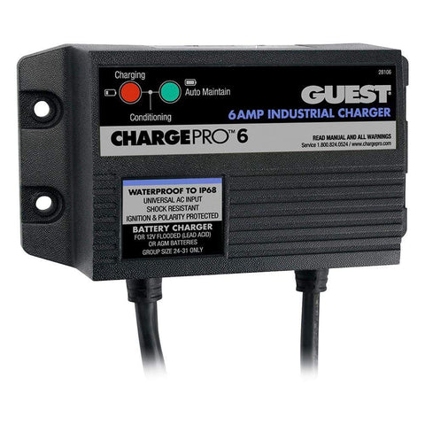 Guest 6a On-Board Battery Charger 12v 1 Bank #28106